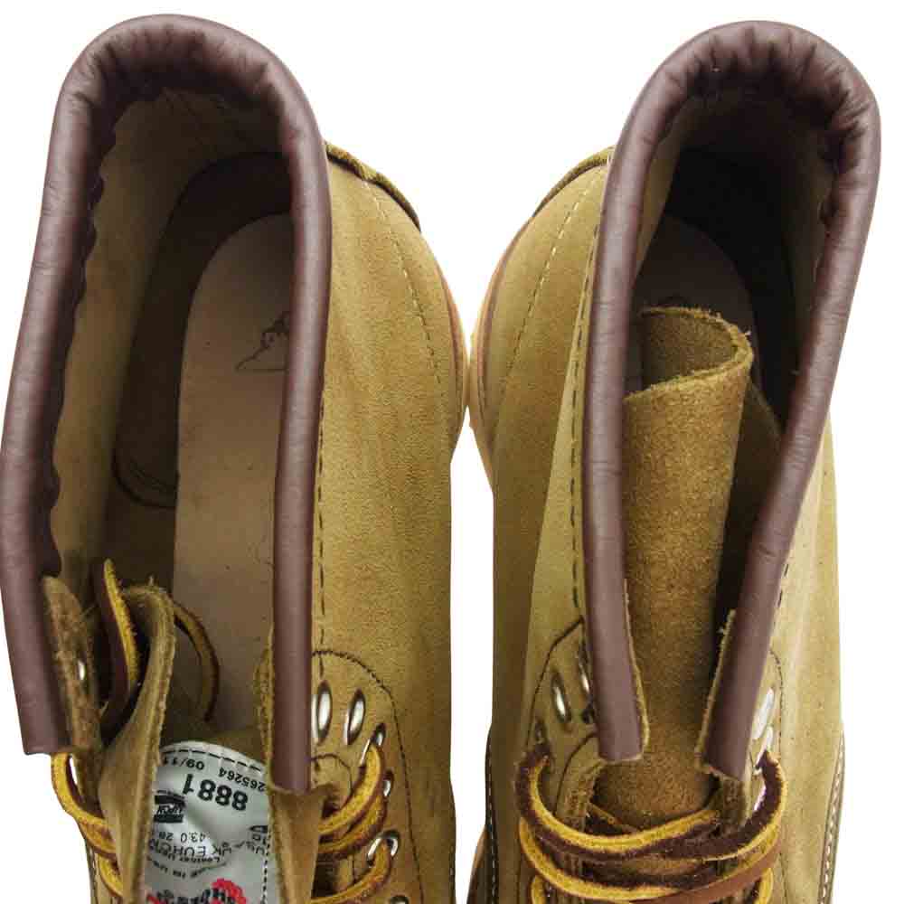 RED WING レッドウィング 8881 6inch Classic Moc 6インチモックトゥ ブーツ オリーブ系 28.0cm【極上美品】【中古】