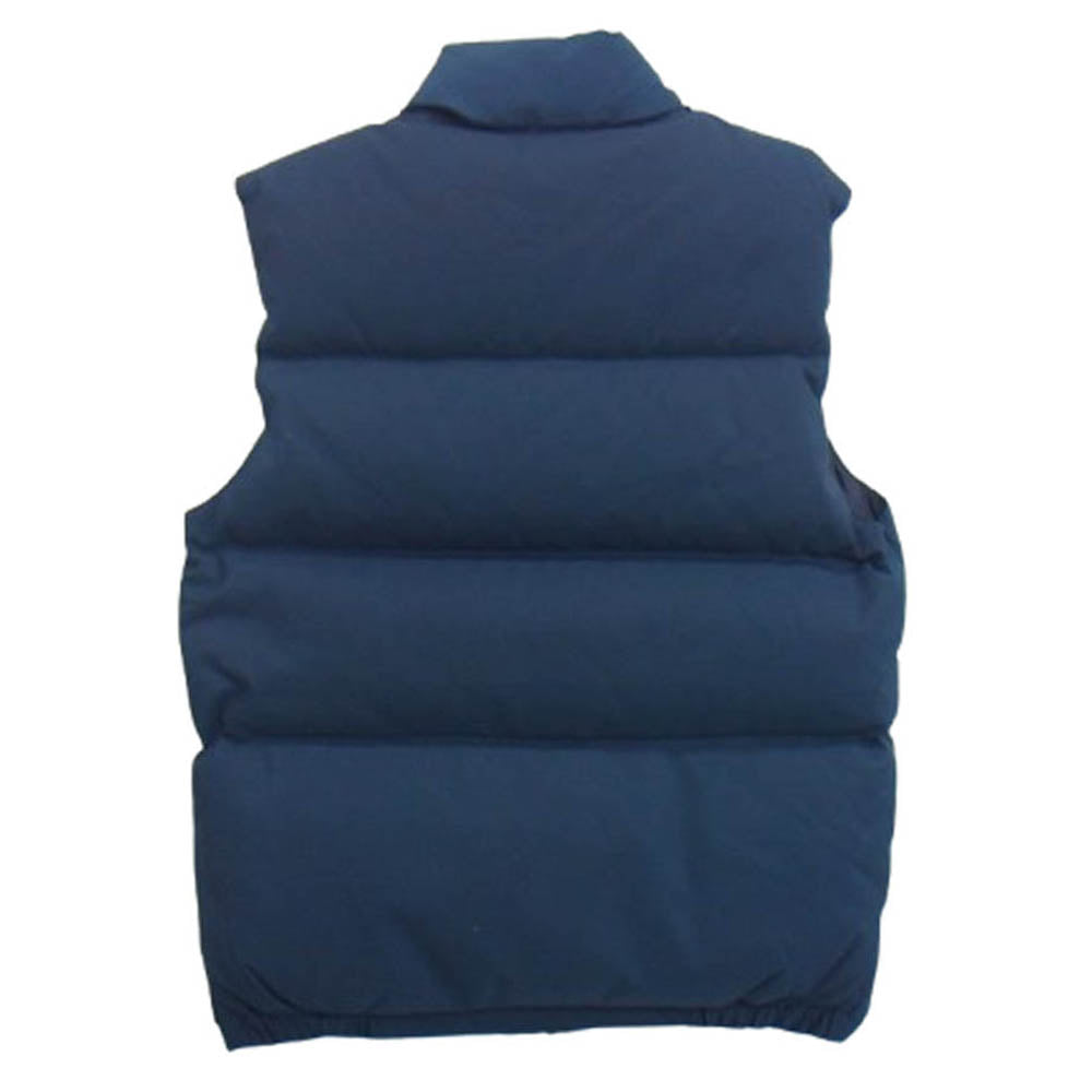 Crescent Down Works クレセントダウンワークス USA製 60/40 ITALIAN VEST イタリアン ダウン ベスト ネイビー系 XS【中古】