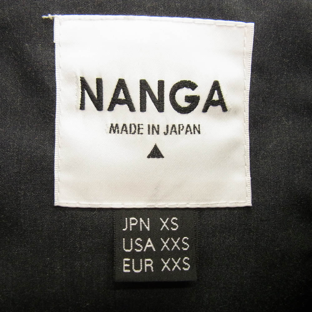 NANGA ナンガ AURORA TEX DOWN JACKET オーロラテックス ダウン ジャケット グレー系 XS【中古】