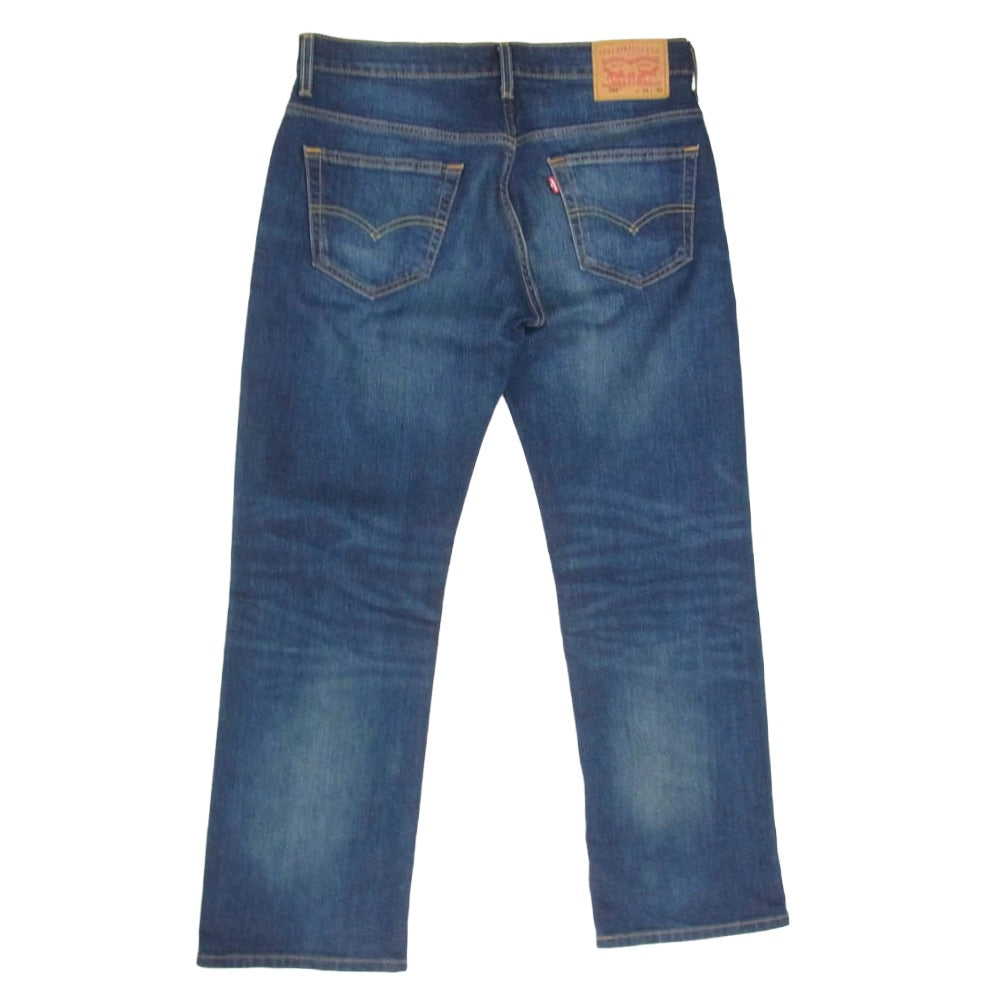 Levi's リーバイス 569 ボタン裏刻印5163 スモールe ストレート デニムパンツ ジーンズ インディゴブルー系 31【中古】