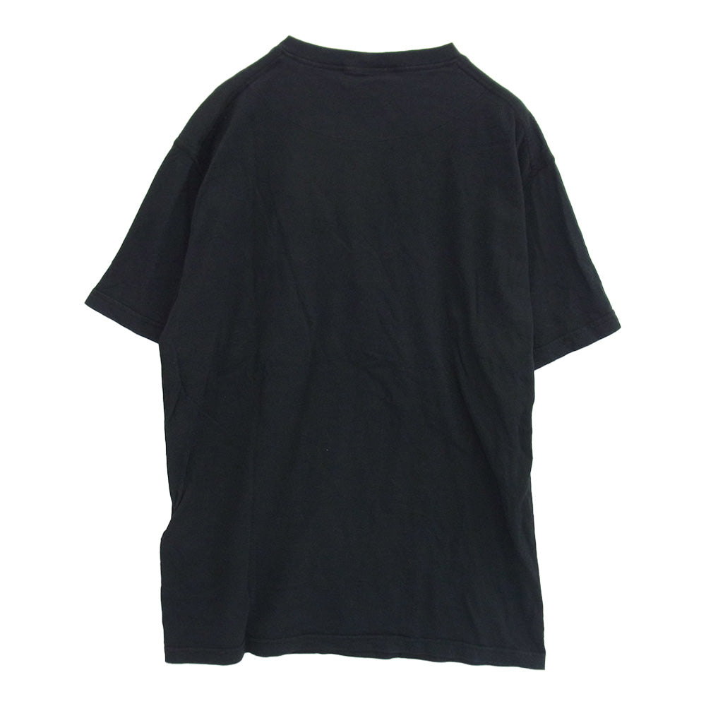 STONE ISLAND ストーンアイランド 801521957 コンパスロゴパッチ クルーネック 半袖 Tシャツ ブラック系 L【中古】