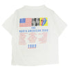 ヴィンテージ 90s The Rolling Stones ローリング・ストーンズ 1989 NORTH AMERICAN TOUR ノースアメリカンツアー 半袖 Tシャツ ホワイト系 表記無し【中古】