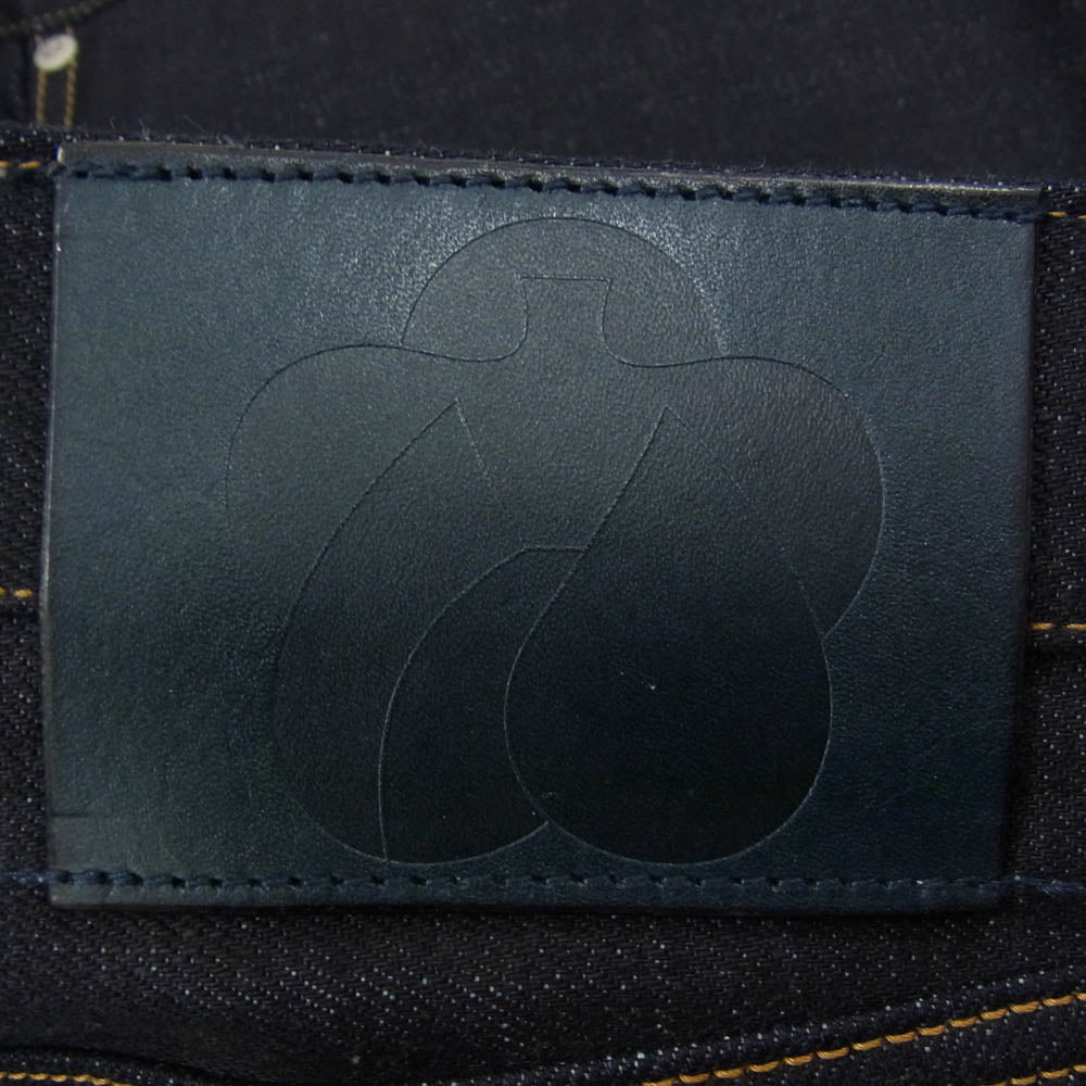 MOMOTARO JEANS 桃太郎ジーンズ 25SS MMJZ04005S Lot.002 WIDE BLK STANDARD WIDE スタンダード ワイド 14.7oz デニムパンツ ジーンズ ブラック系 28【中古】