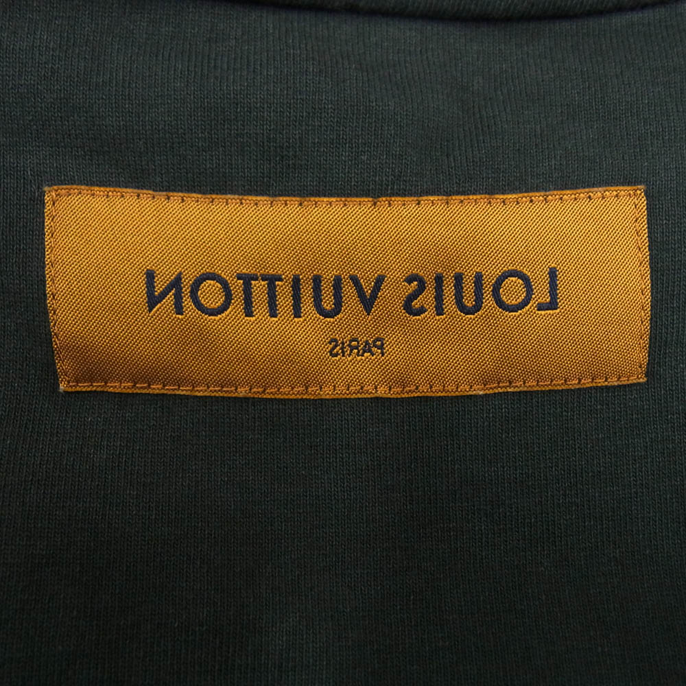 LOUIS VUITTON ルイ・ヴィトン HIY47W インサイドアウト クルーネック 半袖 Tシャツ ブラック系 S【中古】