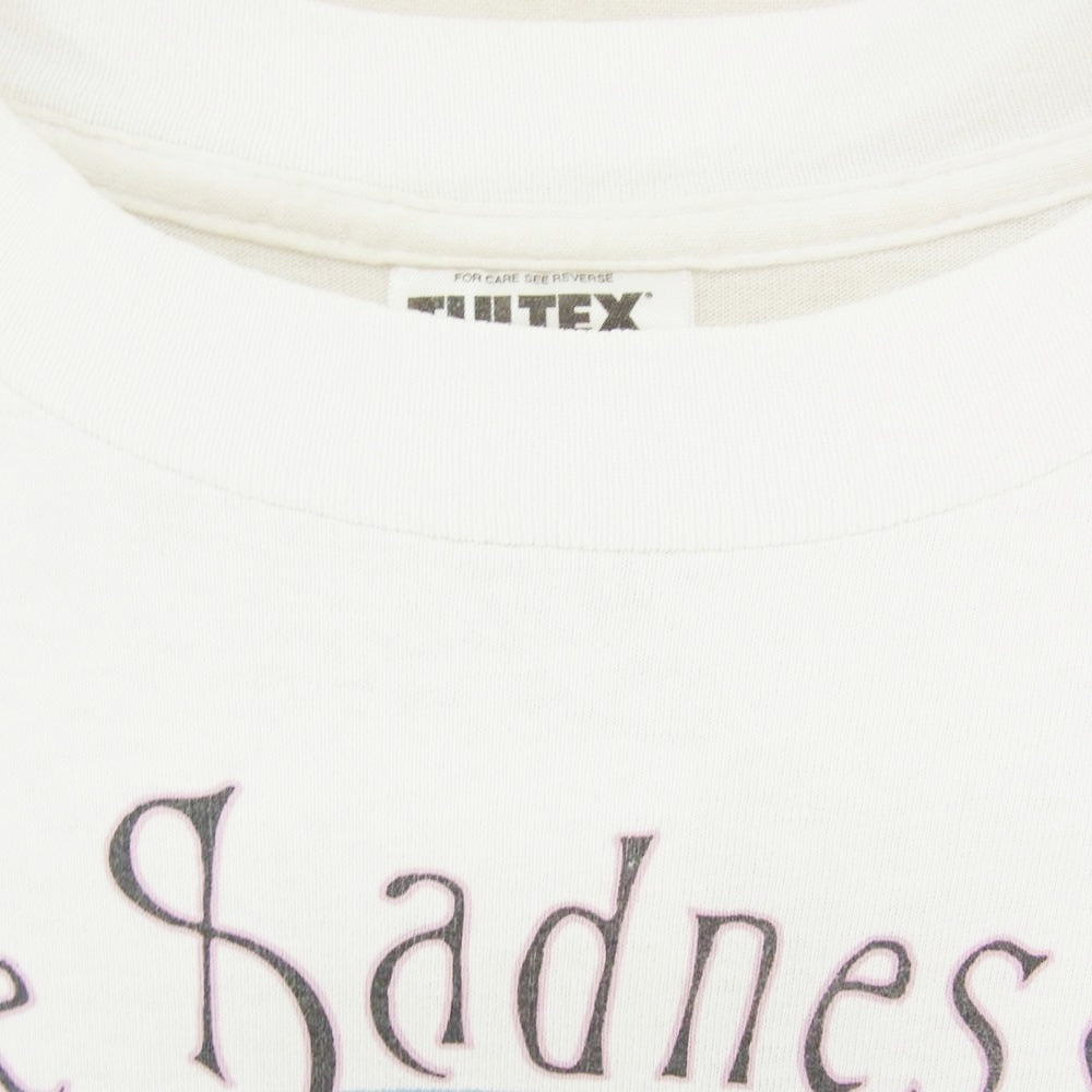 ヴィンテージ 90s THE SMASHING PUMPKINS INFINITE SADNESS TOUR 96 TEE スマッシング・パンプキンズ 両面プリント 半袖 Tシャツ ホワイト系 L【中古】