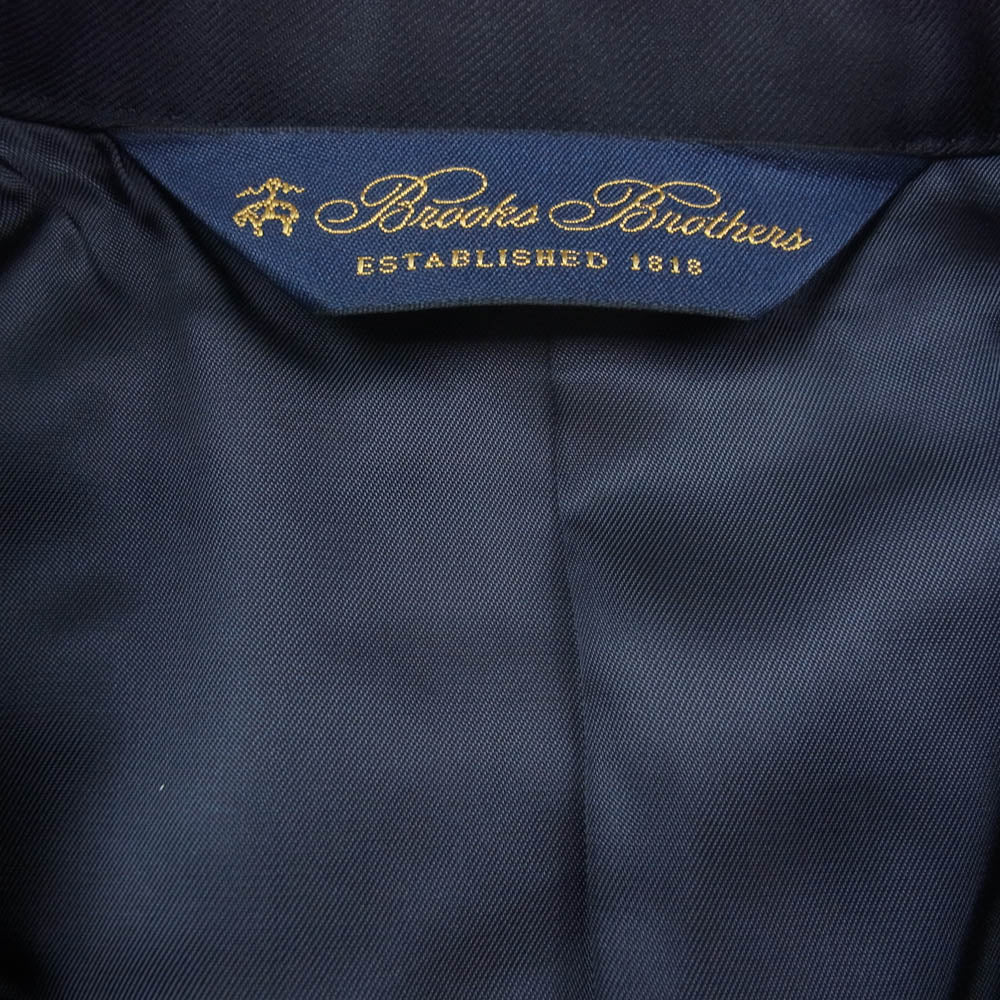 Brooks Brothers ブルックスブラザーズ MILANO FIT ミラノフィット 3ボタン ブレザー ジャケット ネイビー系 36SHT【中古】