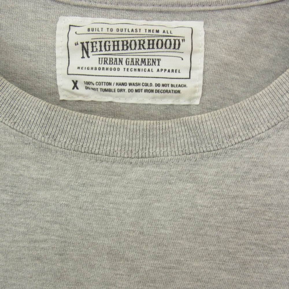 NEIGHBORHOOD ネイバーフッド EXTRA TOUGH エクストラ タフ ショートスリーブ 半袖 Tシャツ グレー系 表記無し【中古】