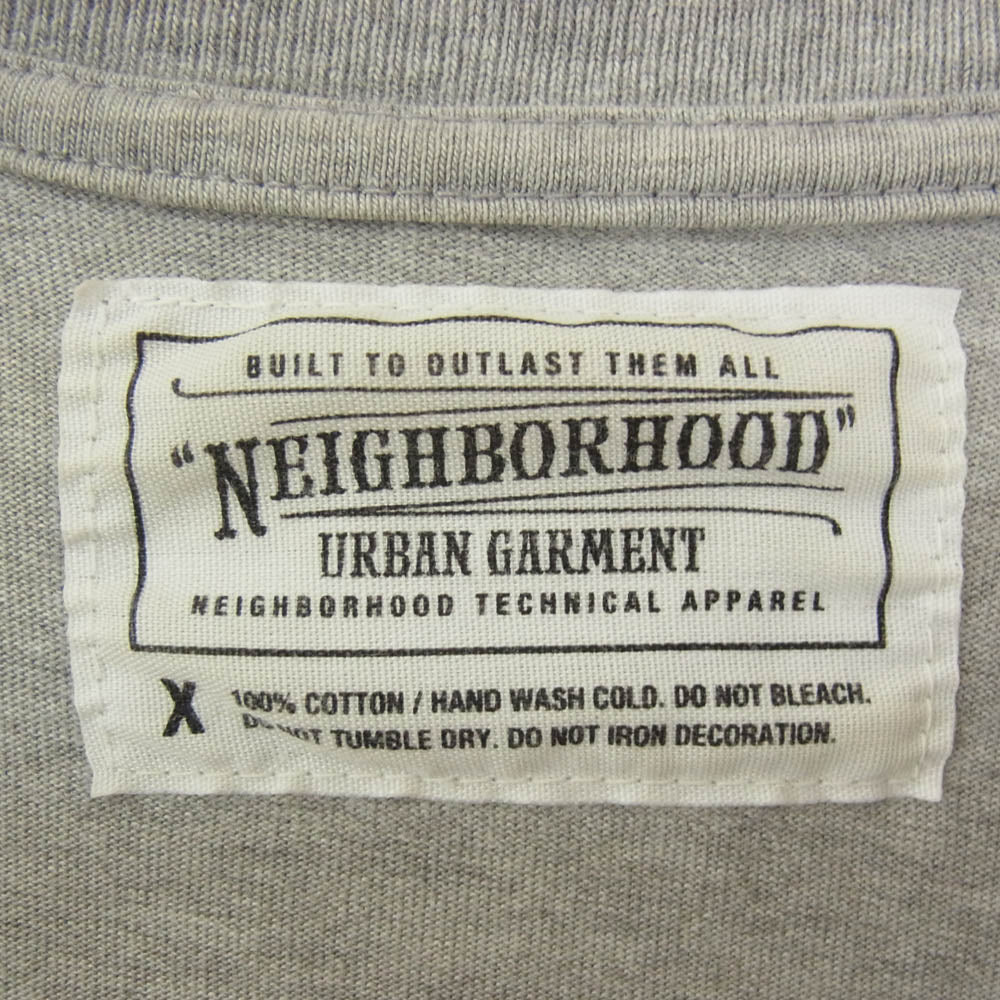 NEIGHBORHOOD ネイバーフッド EXTRA TOUGH エクストラ タフ ショートスリーブ 半袖 Tシャツ グレー系 表記無し【中古】