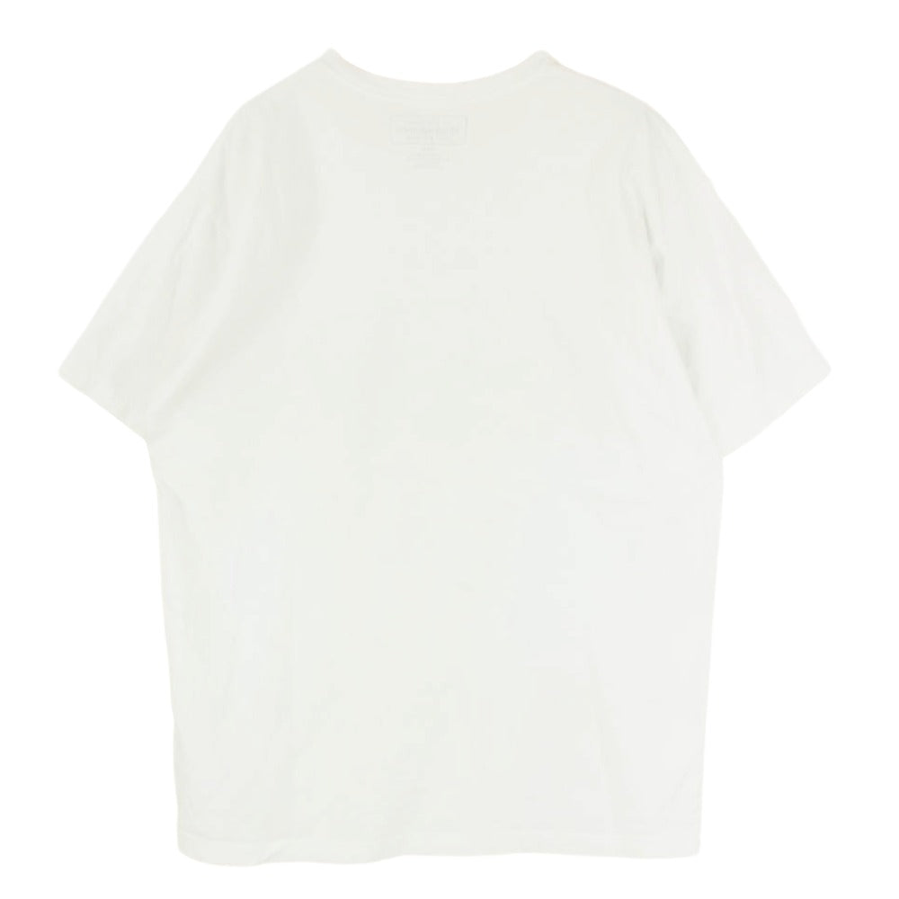 NEIGHBORHOOD ネイバーフッド SRL アイコンマーク メッセージ プリント ショートスリーブ 半袖 Tシャツ ホワイト系 L【中古】