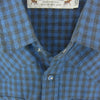 NEIGHBORHOOD ネイバーフッド 15SS 151BENH-SHM01 DEAD WOOD /C-SHIRT L.S コットン ウェスタン チェック 長袖 シャツ グレー系 ブルー系 L【中古】