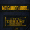 NEIGHBORHOOD ネイバーフッド 18SS 181BENH-SHM01 WHITE / L-SHIRT.LS 麻 リネン 100% 長袖 シャツ ネイビー系 L【中古】