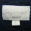 Supreme シュプリーム 13SS Knowledge Reigns T-shirts フロントプリント クルーネック 半袖 Tシャツ ネイビー系 L【中古】