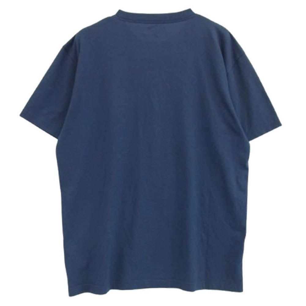 DESCENDANT ディセンダント ワンポイント 刺繍 ショートスリーブ 半袖 Tシャツ ネイビー系 3【中古】