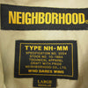 NEIGHBORHOOD ネイバーフッド 16SS 161SPNH-SHM03 TYPE NH - MM ロゴ プリント 長袖 シャツ ベージュ系 L【中古】