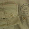 NEIGHBORHOOD ネイバーフッド 16SS 161SPNH-SHM03 TYPE NH - MM ロゴ プリント 長袖 シャツ ベージュ系 L【中古】