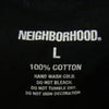 NEIGHBORHOOD ネイバーフッド 22SS 221PCNH-ST04 NH-4 C-TEE SS NEIGHBORHOOD TECHNICAL APPAREEL ロゴプリント クルーネック ショートスリーブ 半袖 Tシャツ ブラック系 L【中古】