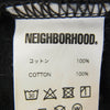 NEIGHBORHOOD ネイバーフッド 22SS 221PCNH-ST04 NH-4 C-TEE SS NEIGHBORHOOD TECHNICAL APPAREEL ロゴプリント クルーネック ショートスリーブ 半袖 Tシャツ ブラック系 L【中古】