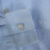 NEIGHBORHOOD ネイバーフッド 15SS 151TSNH-SHM03 NO.1 . OX 刺繍 オックスフォード ボタンダウン 長袖 シャツ ライトブルー系 L【中古】