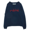 NEIGHBORHOOD ネイバーフッド 19SS 191MBNH-CSM06 NBHD.ABJAD/C-CREW.LS NBHD アラビアロゴ フロッキー プリント ロングスリーブ 長袖 カットソー ネイビー系 XL【中古】