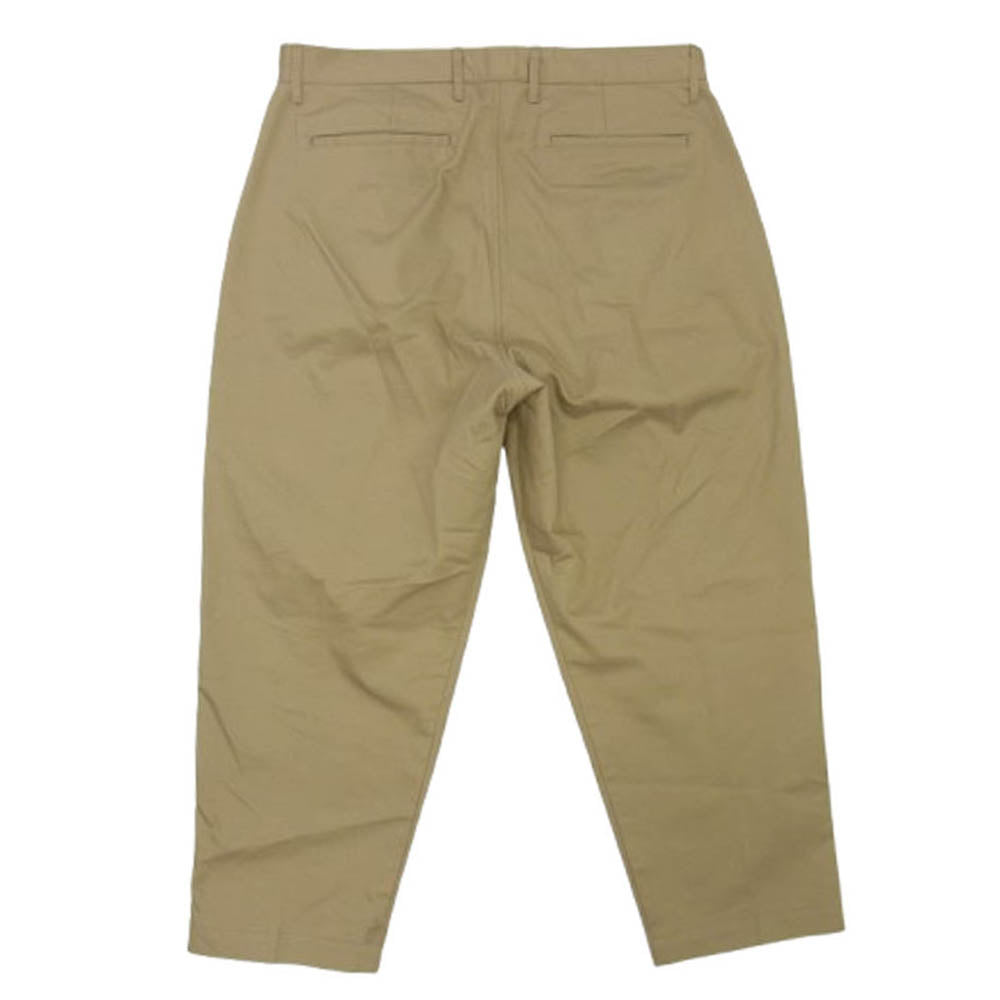 NEIGHBORHOOD ネイバーフッド 20SS 202AQNH-PTM03 TUCK/CE-PT COOLMAX ALL SEASON TECHNOLOGY仕様 タック コットンツイル チノスラックスパンツ ベージュ系 M【中古】
