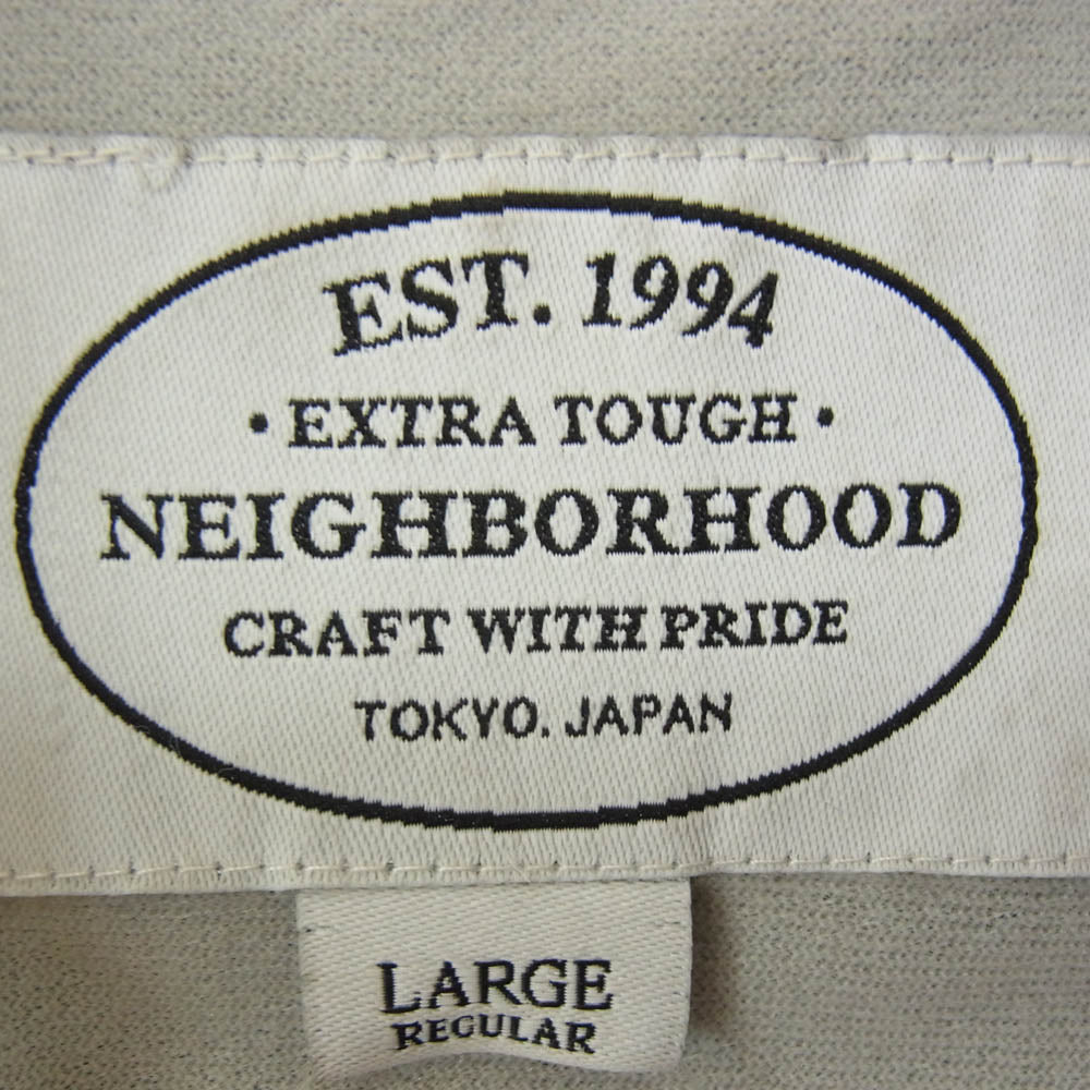 NEIGHBORHOOD ネイバーフッド 16AW 161TSNH-JKM01 BROOKS / N-JKT ブロークス ナイロン コーチ ジャケット ダークネイビー系 L【中古】