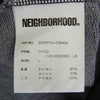 NEIGHBORHOOD ネイバーフッド 20AW 202FPNH-CSM04 NYCO / NC-HOODED 反転ロゴ プリント クルーネック スウェット ブラック系 L【中古】