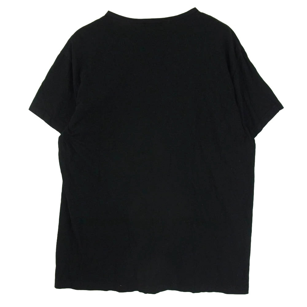 Yohji Yamamoto ヨウジヤマモト 18AW HV-T12-073 丸首 半袖 裸女 プリント Tシャツ ブラック系 3【中古】
