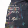 Yohji Yamamoto ヨウジヤマモト 20SS HN-P18-803 朝倉優佳 LOOK5 アシンメトリーPK・P グラフィックペイント パンツ ブラック系 マルチカラー系 2【中古】