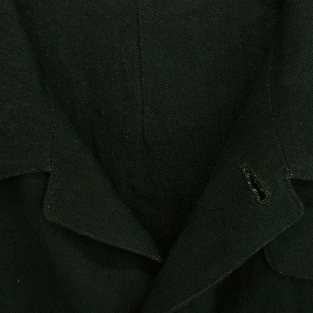 Yohji Yamamoto ヨウジヤマモト 20SS HN-J69-313 朝倉優佳 右身柄JKT テーラード ジャケット ブラック系 2【中古】