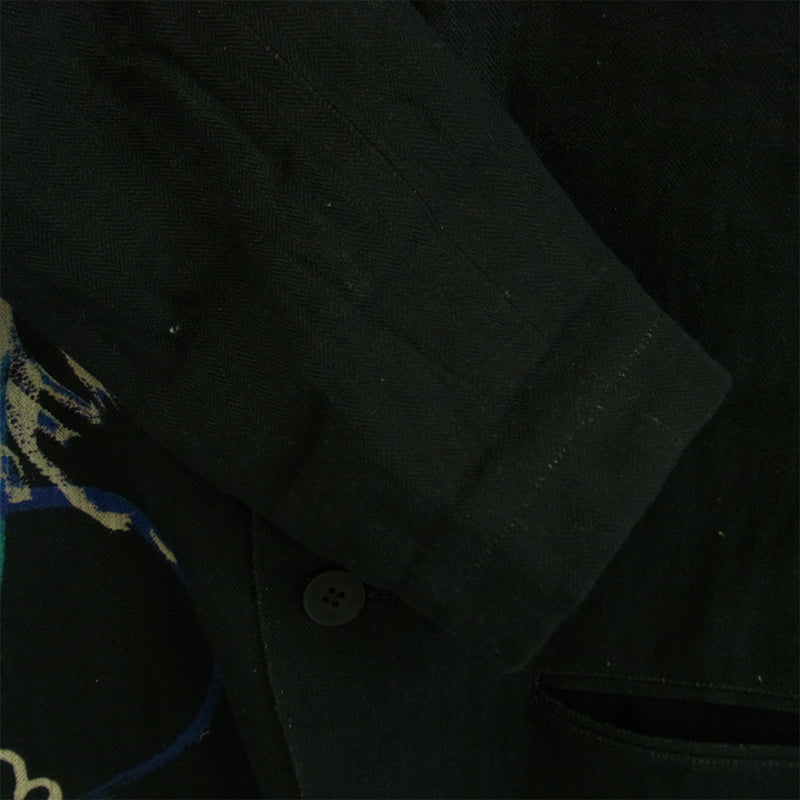 Yohji Yamamoto ヨウジヤマモト 20SS HN-J69-313 朝倉優佳 右身柄JKT