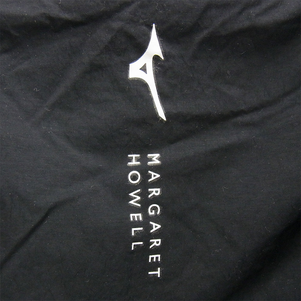 MARGARET HOWELL マーガレットハウエル MIZUNO ミズノ 579-4254003 MICRO FLEECE マイクロフリース ジップジャケット カーキ系 ブラック系 M【中古】
