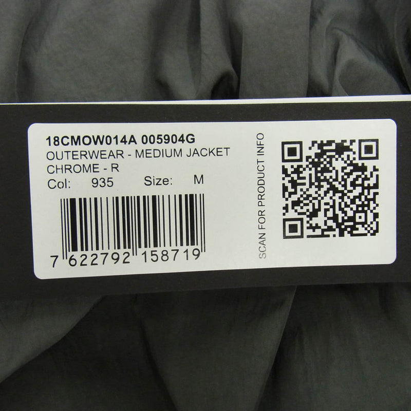 C.P.Company シーピーカンパニー 18CMOW014A 005904G CHROME-R FULL  