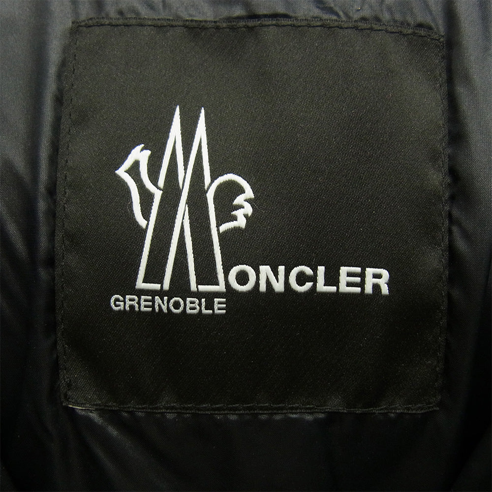 MONCLER モンクレール F20971A50540 53864 GRENOBLE グルノーブル CAMURAC GIUBBOTTO ダウンジャケット ブラック系 1【中古】