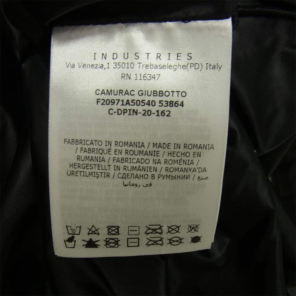 MONCLER モンクレール F20971A50540 53864 GRENOBLE グルノーブル CAMURAC GIUBBOTTO ダウンジャケット ブラック系 1【中古】
