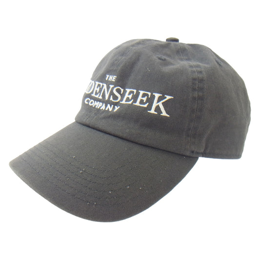 HideandSeek ハイドアンドシーク HIDENSEEK ロゴ 刺繍 キャップ グレー系【中古】