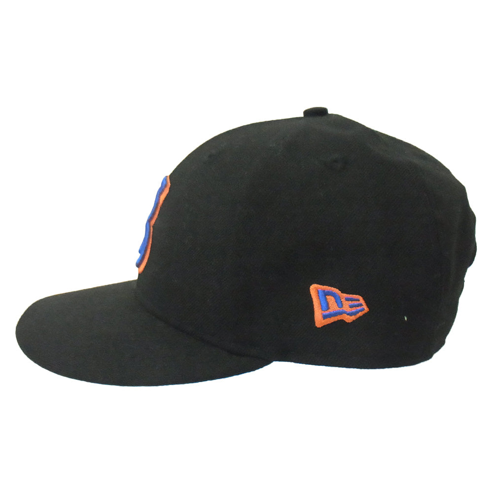 schott ショット × NEWERA ニューエラ SB 刺繍 ベースボール キャップ ブラック系【中古】
