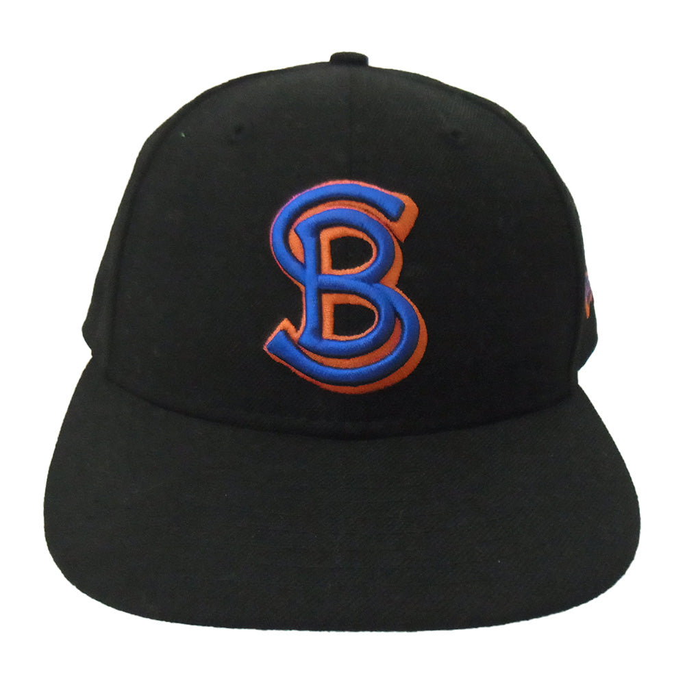schott ショット × NEWERA ニューエラ SB 刺繍 ベースボール キャップ ブラック系【中古】