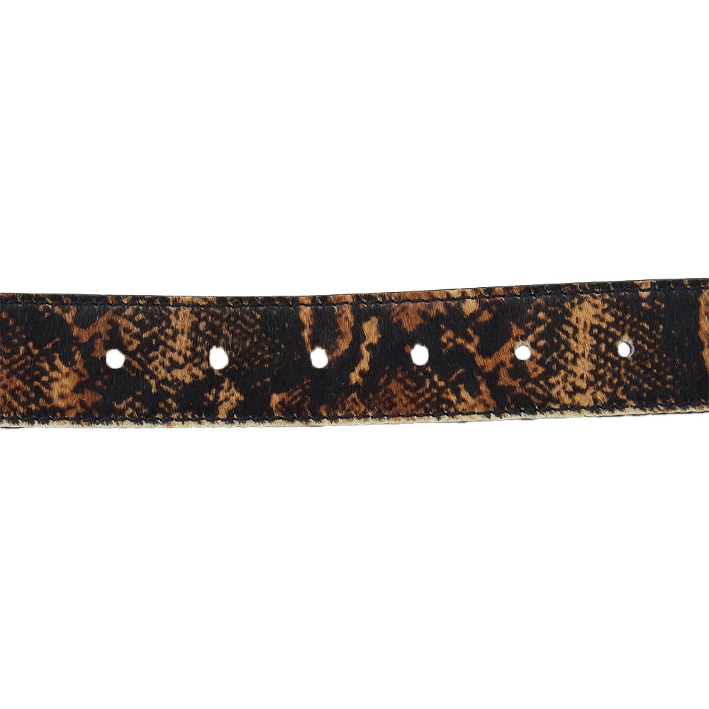 STUSSY ステューシー 135183 ANIMAL PRINT DRESS BELT PYTHON アニマル
