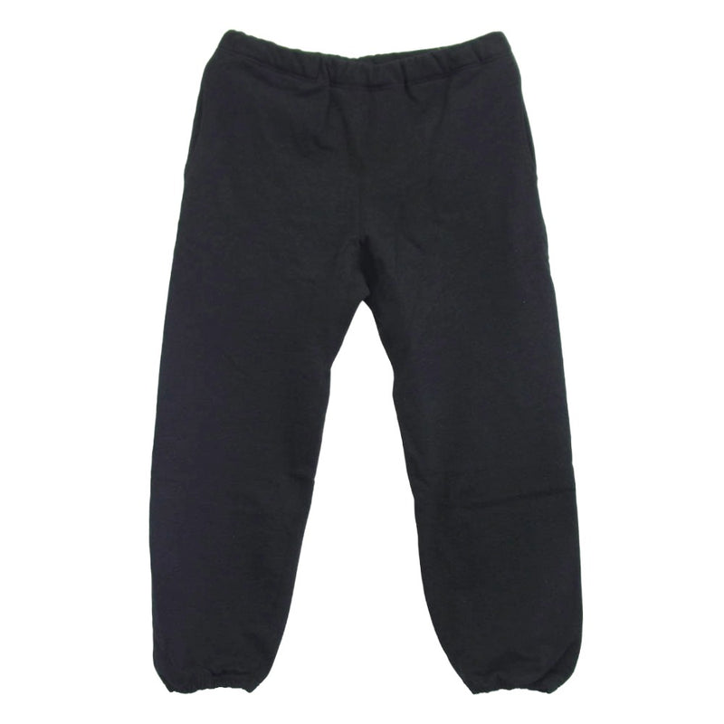 snowpeak スノーピーク PA-25SU401 RECYCLED COTTON SWEAT PANTS リサイクル コットン スウェット パンツ ブラック系 XL【新古品】【未使用】【中古】