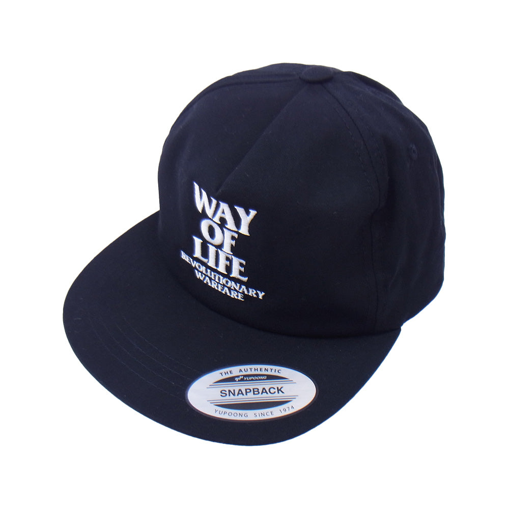 RATS ラッツ WAY OF LIFE CAP 刺繍 キャップ ブラック系 56～60cm【新古品】【未使用】【中古】
