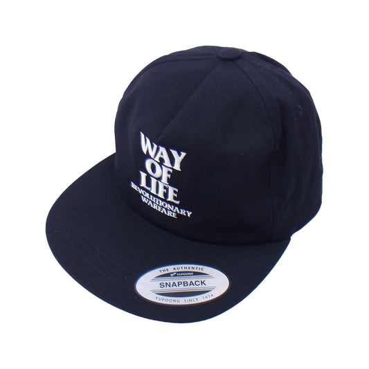 RATS ラッツ WAY OF LIFE CAP 刺繍 キャップ ブラック系 56～60cm【新古品】【未使用】【中古】