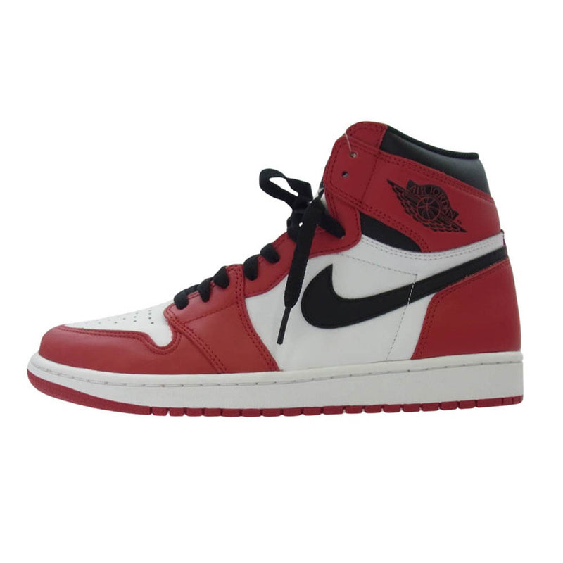 NIKE ナイキ 555088-101 Air Jordan 1 Retro High Chicago 2015 エアジョーダン1 レトロ ハイ シカゴ スニーカー レッド系 28.5cm【新古品】【未使用】【中古】
