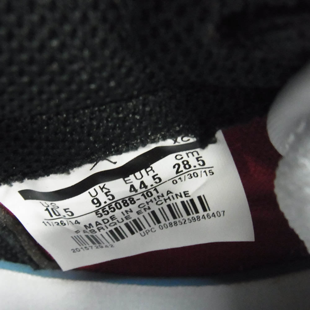 NIKE ナイキ 555088-101 Air Jordan 1 Retro High Chicago 2015 エアジョーダン1 レトロ ハイ シカゴ スニーカー レッド系 28.5cm【新古品】【未使用】【中古】