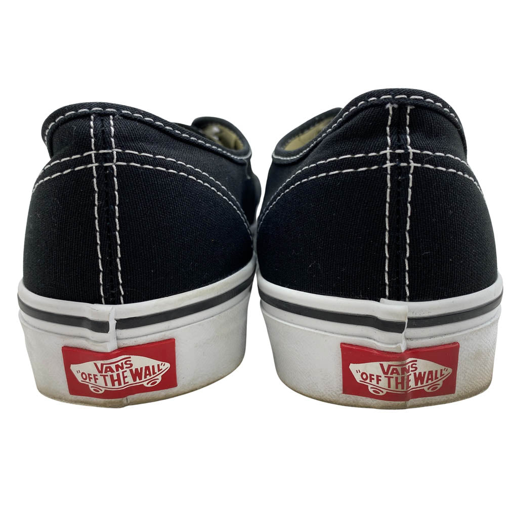 VANS バンズ VN000EE3BLK Authentic オーセンティック キャンバス ローカットスニーカー ブラック系 26.5cm【中古】