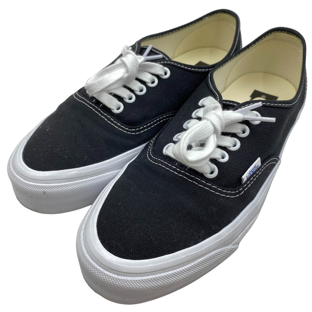 VANS バンズ VN000CQABA2 PREMIUM AUTHENTIC REISSUE 44 LX プレミアム オーセンティック リシュー ローカット スニーカー ブラック系 26cm【中古】