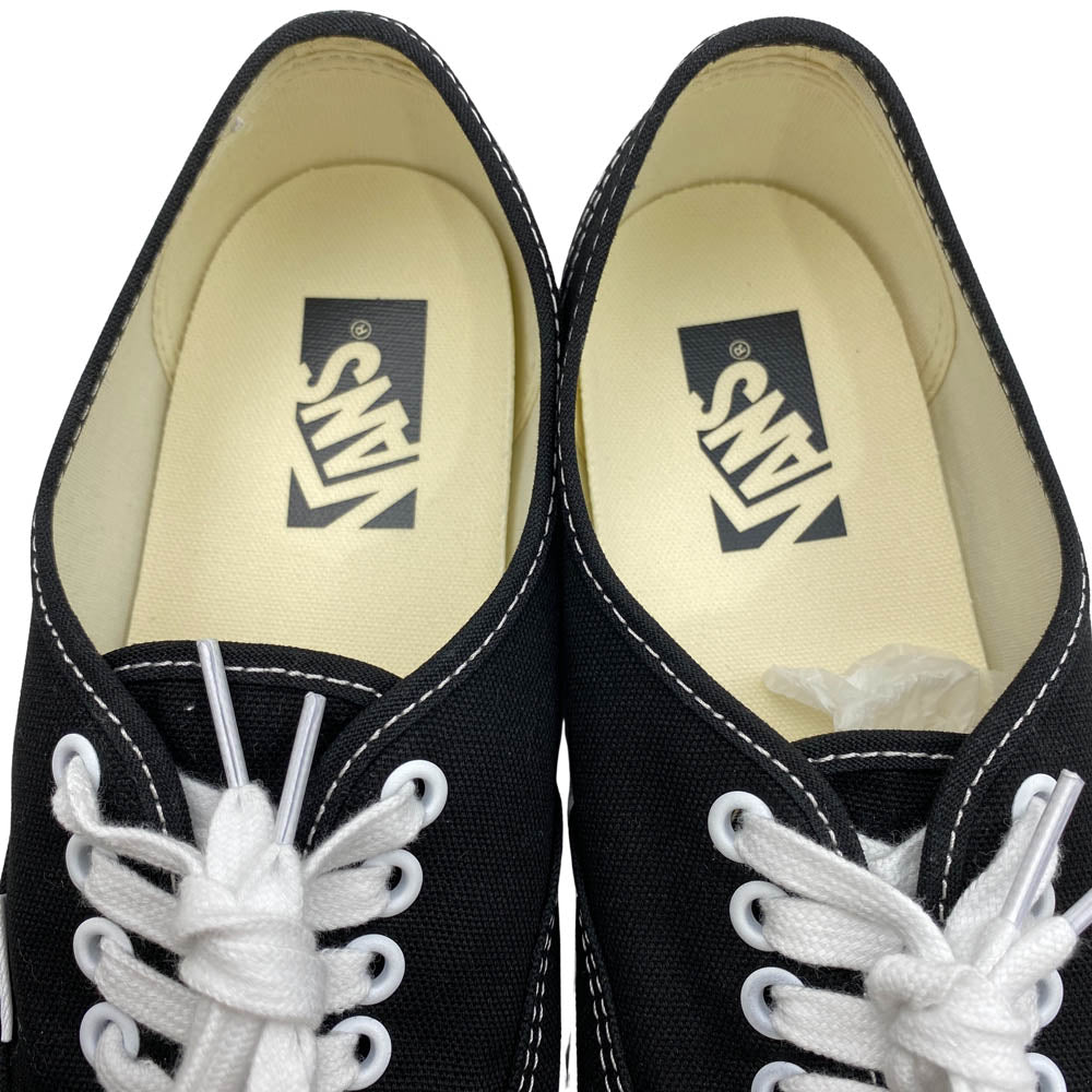 VANS バンズ VN000CQABA2 PREMIUM AUTHENTIC REISSUE 44 LX プレミアム オーセンティック リシュー ローカット スニーカー ブラック系 26cm【中古】