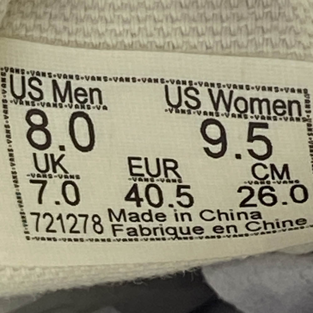 VANS バンズ VN000CQABA2 PREMIUM AUTHENTIC REISSUE 44 LX プレミアム オーセンティック リシュー ローカット スニーカー ブラック系 26cm【中古】