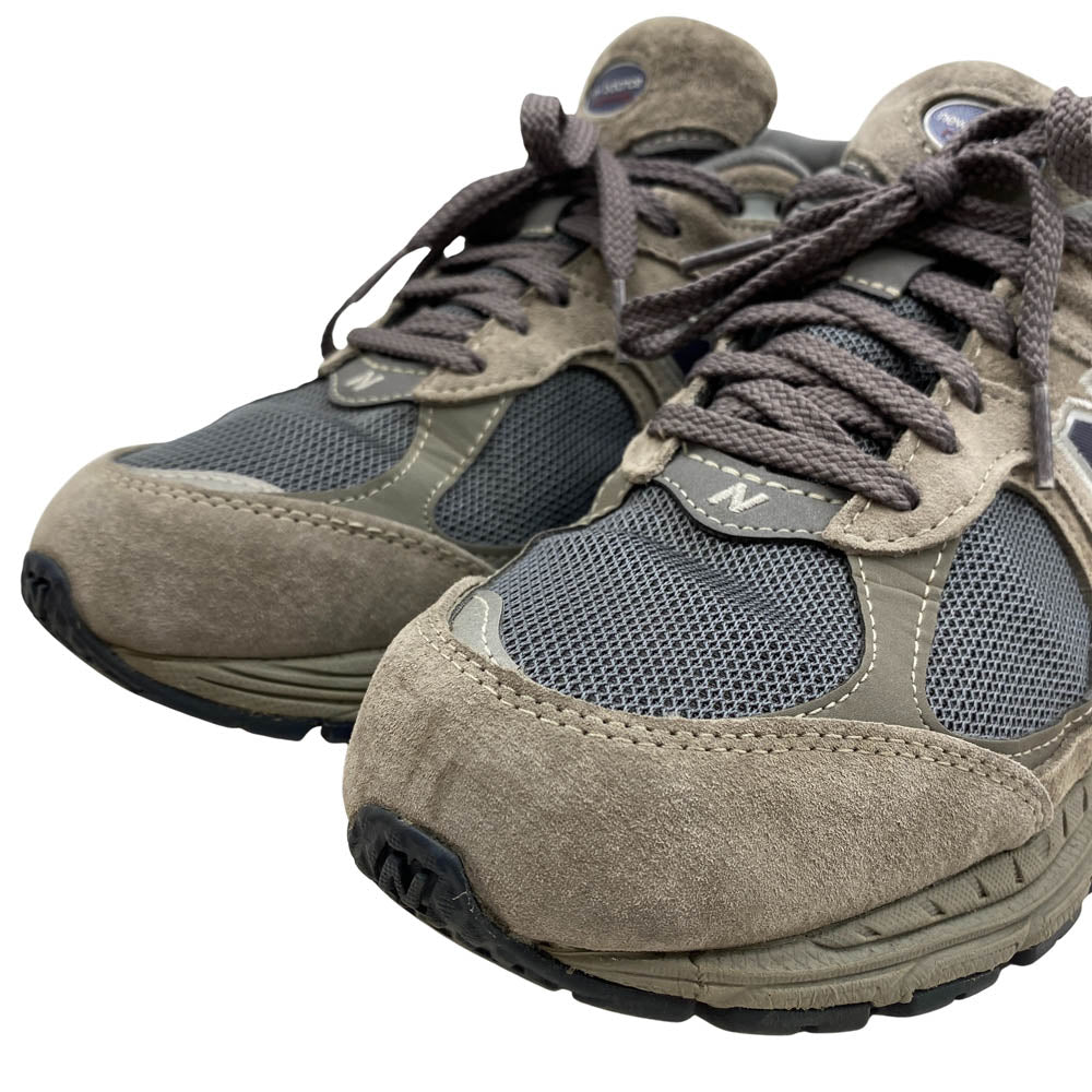 NEW BALANCE ニューバランス M2002RXC GORE-TEX ゴアテックス ローカット スニーカー グレー系 26.5cm【中古】