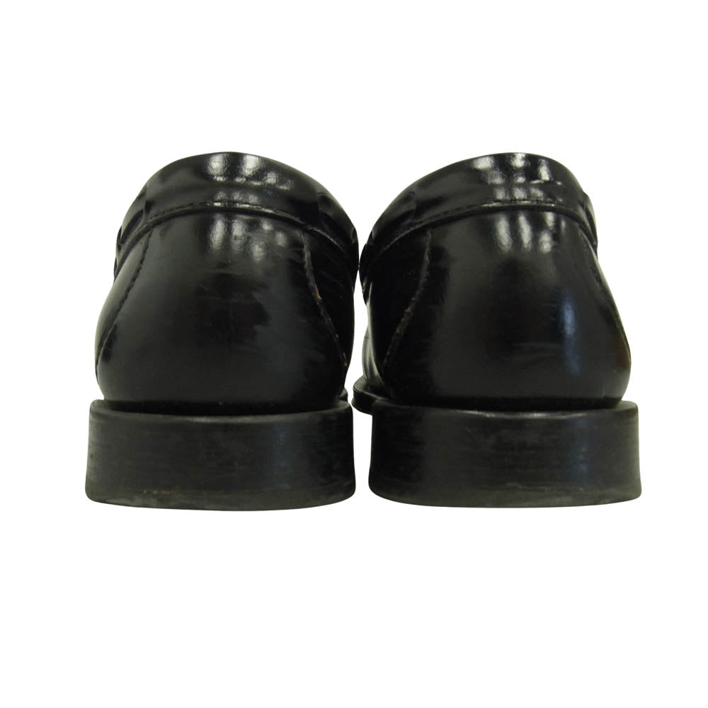 G.H.BASS & COMPANY ジーエイチバス Larkin Moc Tassel タッセル モック ローファー レザー シューズ ブラック系 UK6【中古】