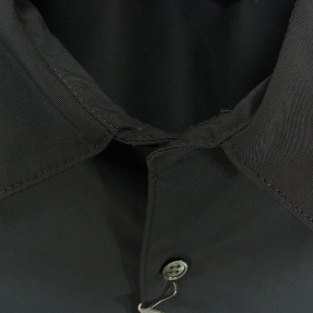 GRAPHPAPER グラフペーパー 23AW GM232-50055B Solotex Twill L/S Oversized Box Shirt ソロテックス ツイル オーバーサイズ 長袖 ボックス シャツ グレー系 F【美品】【中古】